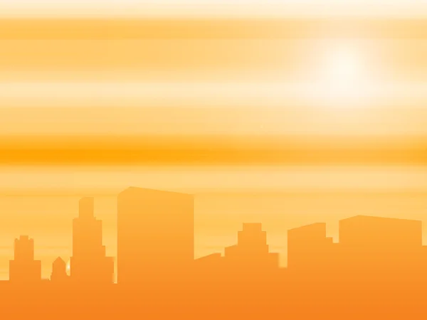 Orange city — Stockfoto