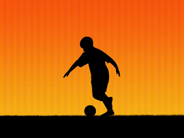 Fußball-Hintergrund 3 — Stockfoto