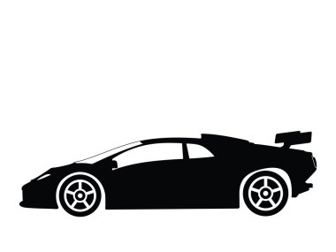 Sport car 2 clipart