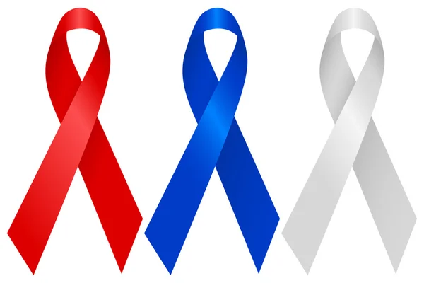 エイズのリボン — ストックベクタ