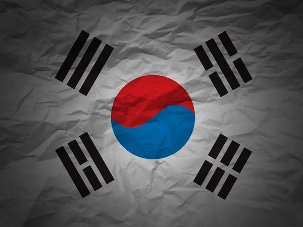 Grunge background Corea del Sur — Foto de Stock