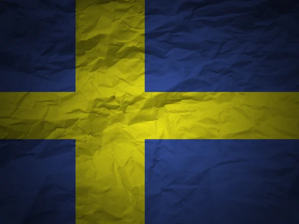Grunge-Hintergrund schwedisch — Stockfoto