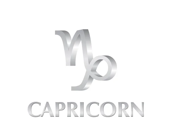 Capricorn sign — Stockvector