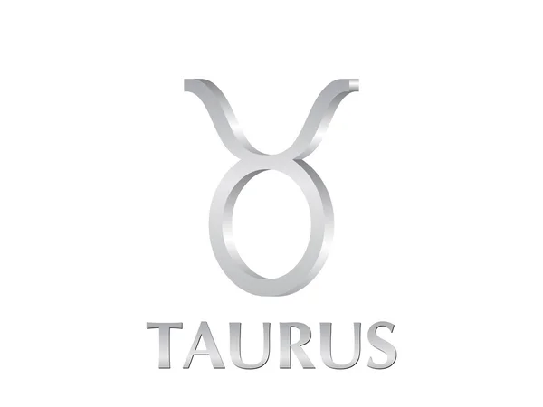 Taurus-Zeichen — Stockvektor