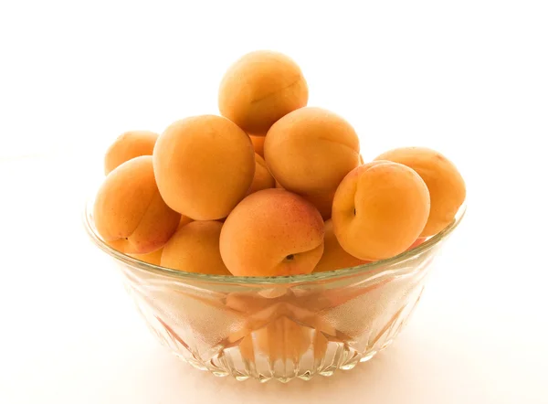 Skål aprikoser — Stockfoto