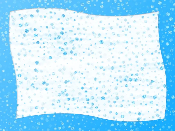 Zimowe ramki — Zdjęcie stockowe