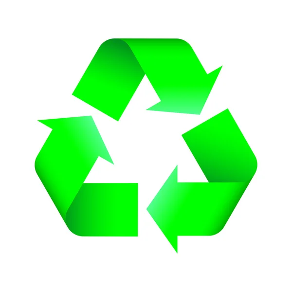 Recycling symbool — Stockvector