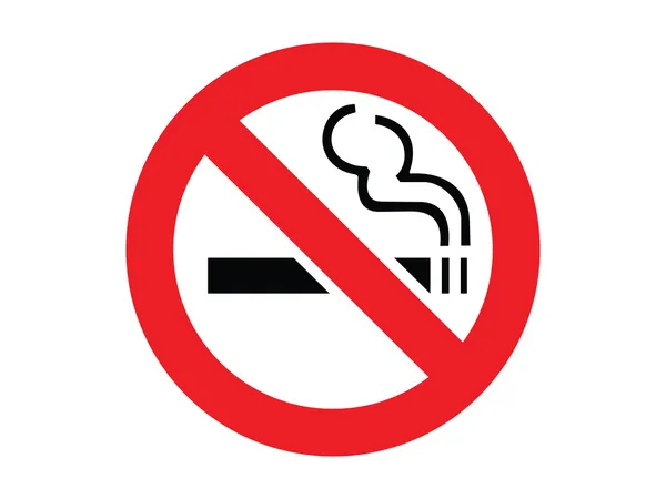 禁煙サイン — ストックベクタ