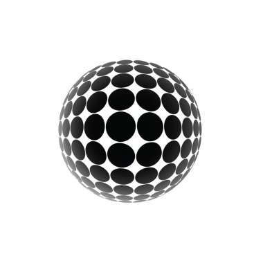 Black ball clipart