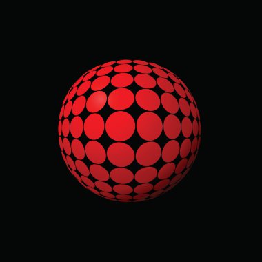 Red ball clipart