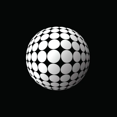 White ball clipart