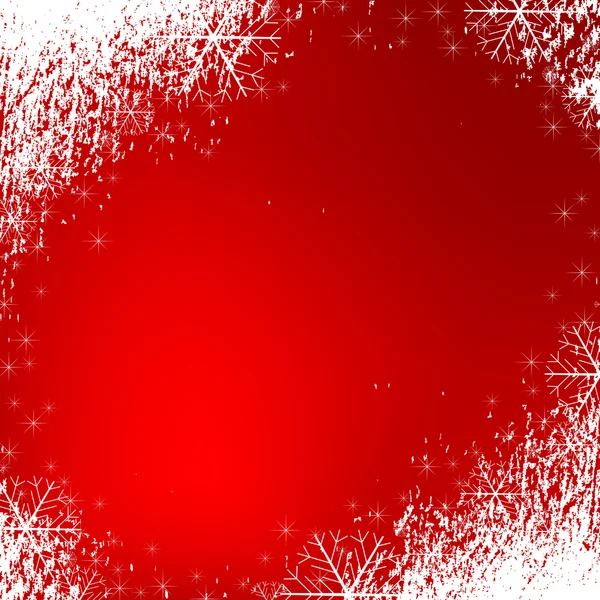 Snöflingor bakgrundsstruktur röd — Stockfoto