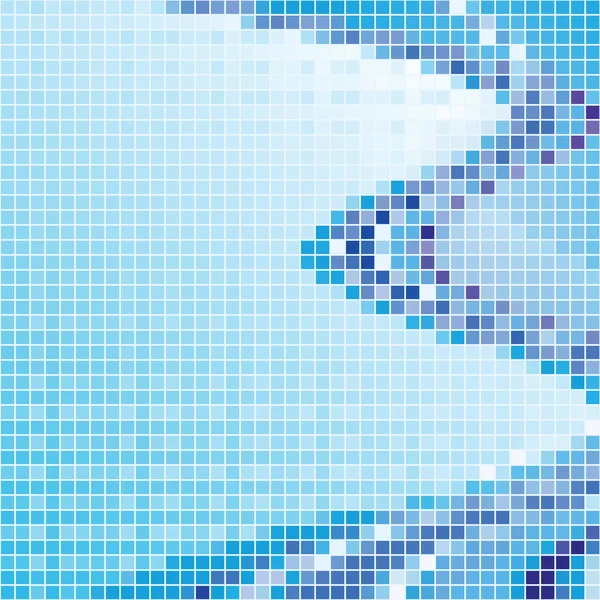 Mosaik blau — Stockfoto