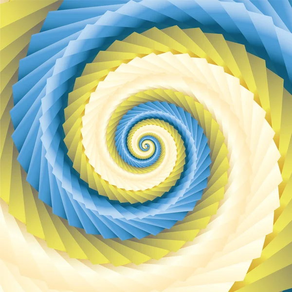Colore spirali astratte — Foto Stock