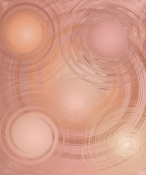 抽象圆圈棕色 — 图库照片