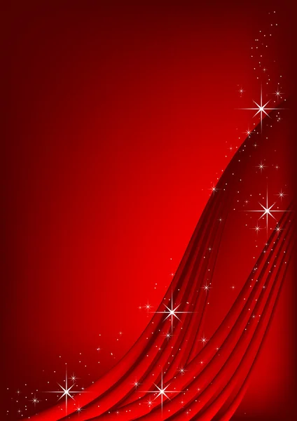 Red background with stars — Stock Photo, Image