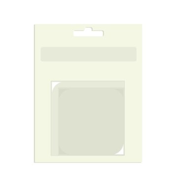 Empty product packaging clipart