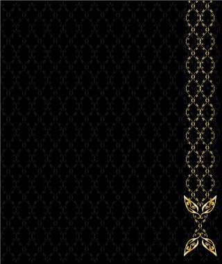 Elegant gold background clipart
