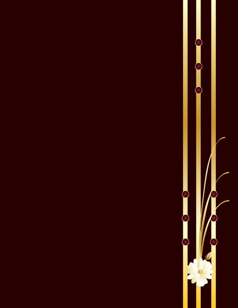 Lila och guld elegant bakgrund 5 — Stock vektor