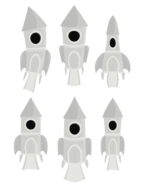 stock vector Spaceships