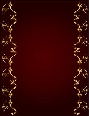 Burgundy And Gold Background SVG - ClipArt Free Vectors