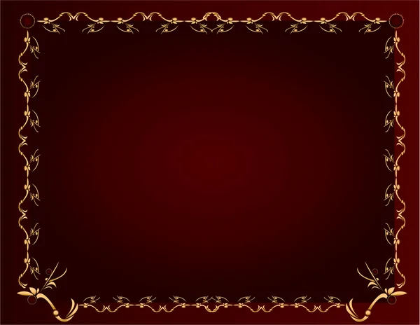 Gold and Burgundy background 2 — Stock Vector © Randomway #2144598