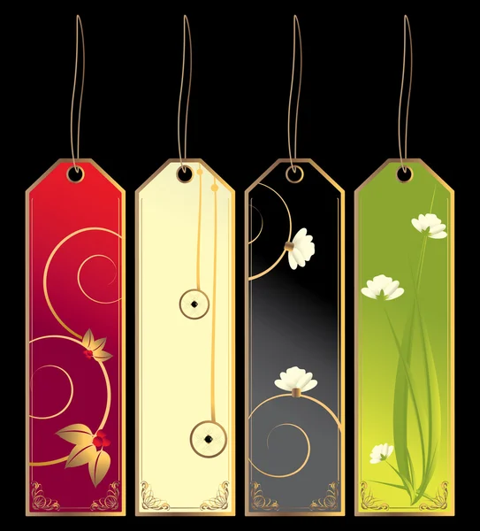 Bookmark tags — Stock Vector