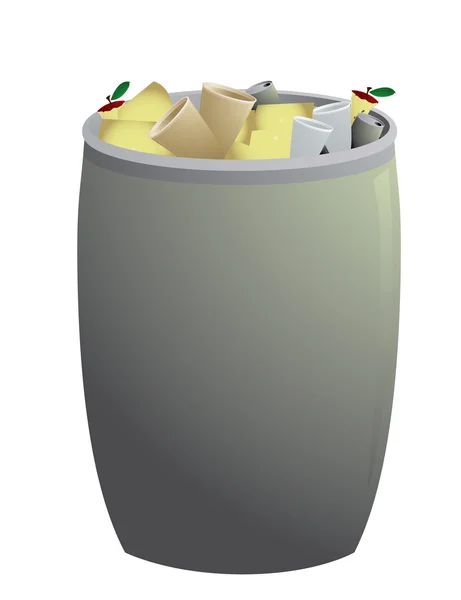 ゴミ箱 — ストックベクタ