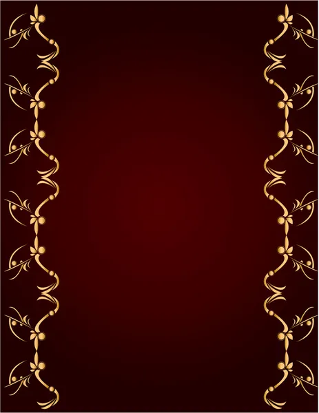 Gold and Burgundy background 1 Vector Graphics