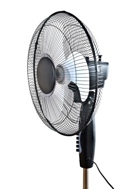 siyah office fan