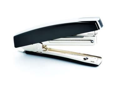 Black office stapler clipart