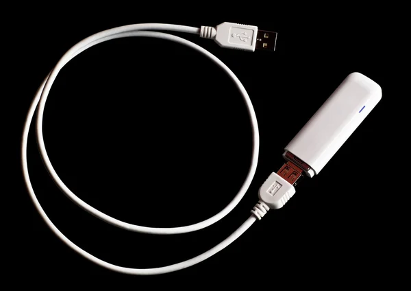 3g mobile modem with cord — Stock Fotó