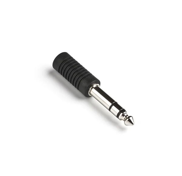 Audio plug adapter — Stock Photo, Image