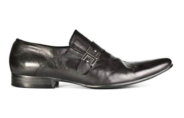 Sapato masculino preto — Fotografia de Stock