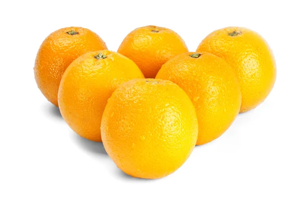 Apelsiner som biljardbollar — Stockfoto