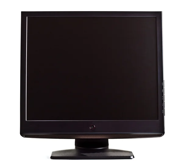 Schwarzer LCD-Bildschirm — Stockfoto
