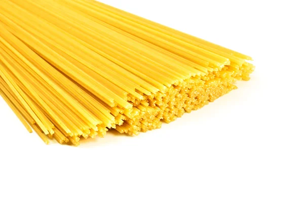 Espaguetis aislados en blanco — Foto de Stock