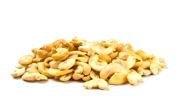 Handful of cashew nuts — Stock Photo, Image