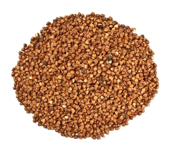 Buckwheat handful — Stock Photo, Image