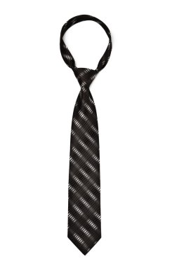 siyah çizgili kravat