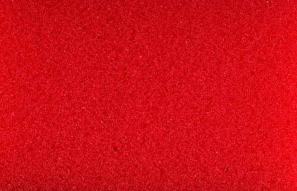 Red foam rubber texture — Stock Photo, Image