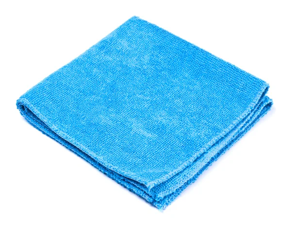 Blå microfiber duster — Stockfoto
