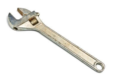 Adjustable spanner clipart