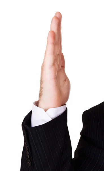 Businessman hand up — Stock Photo, Image