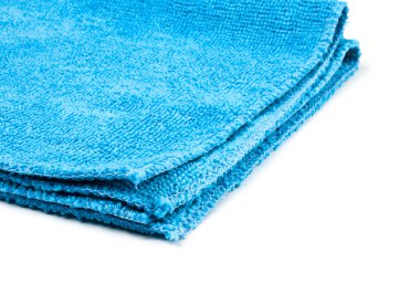 Blue microfiber duster closeup clipart