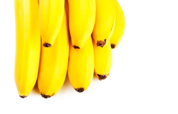 Bananas amarelas close-up — Fotografia de Stock