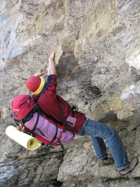 stock image The climber