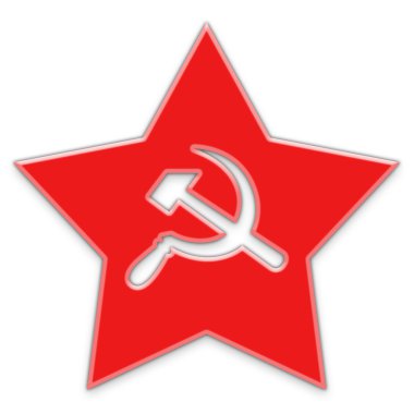 Soviet star clipart