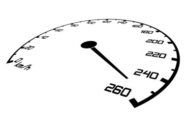 Speedometer clipart