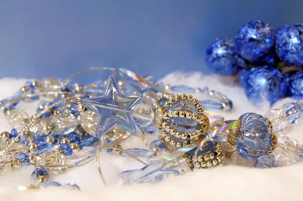 クリスマスと新年の装飾的な adornm — ストック写真